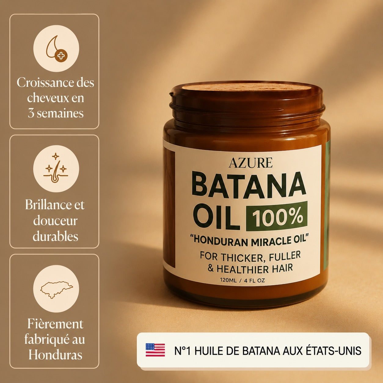 Natural Batana Hair Oil