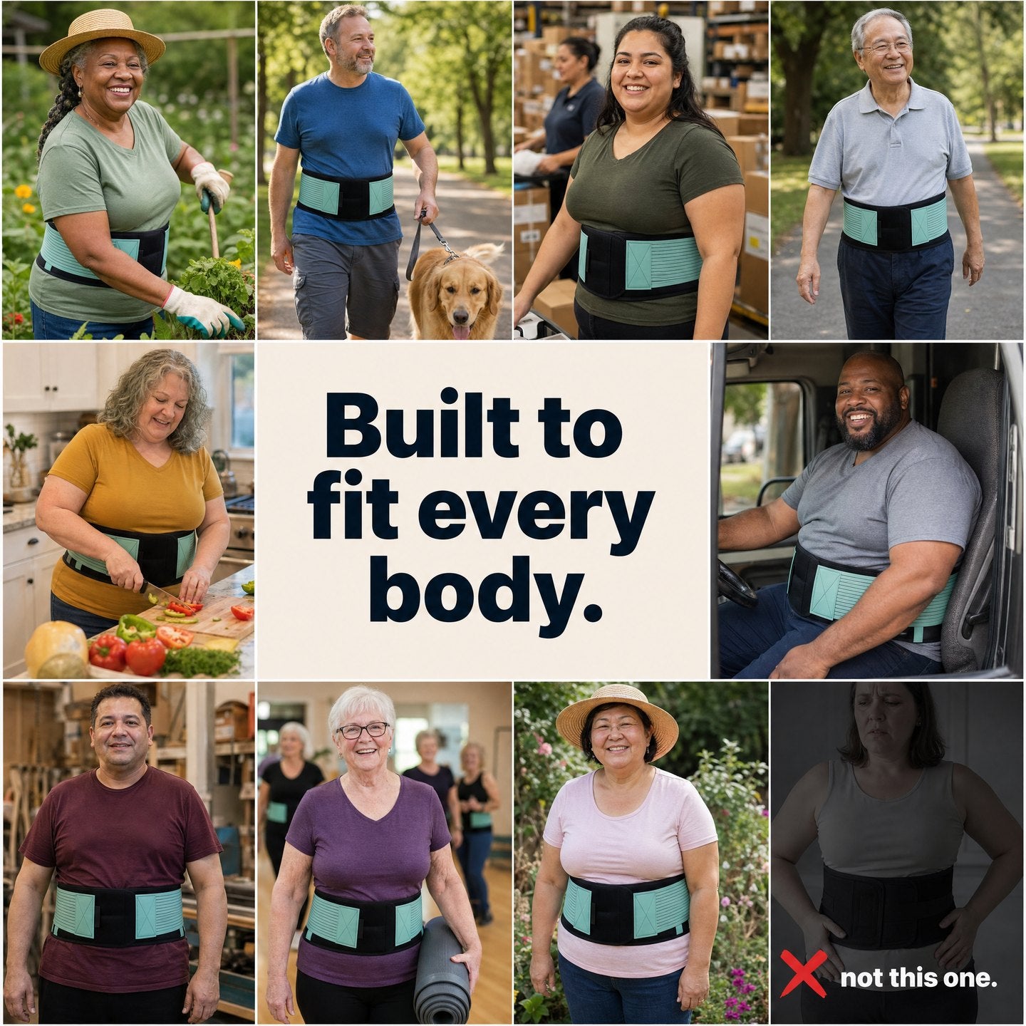 Avera® Dual-Compression Back & Hips Stability Brace
