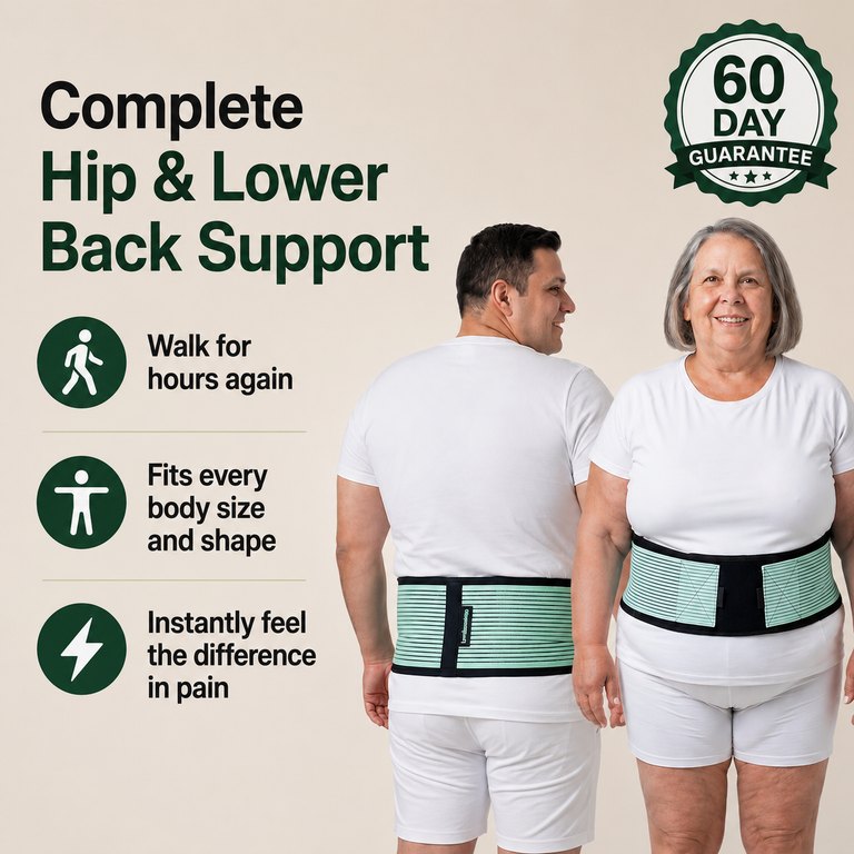 Avera® Dual-Compression Back & Hips Stability Brace