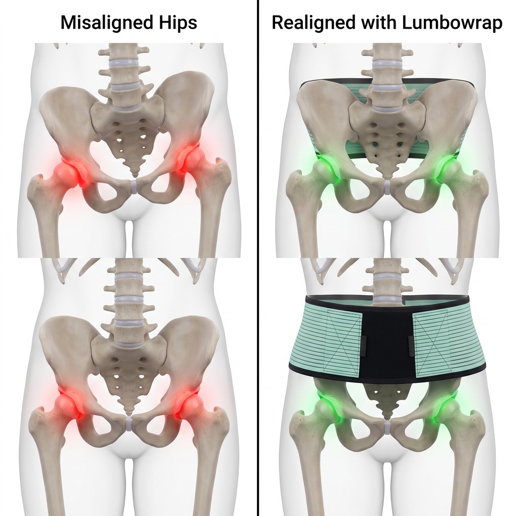 Avera® Dual-Compression Back & Hips Stability Brace